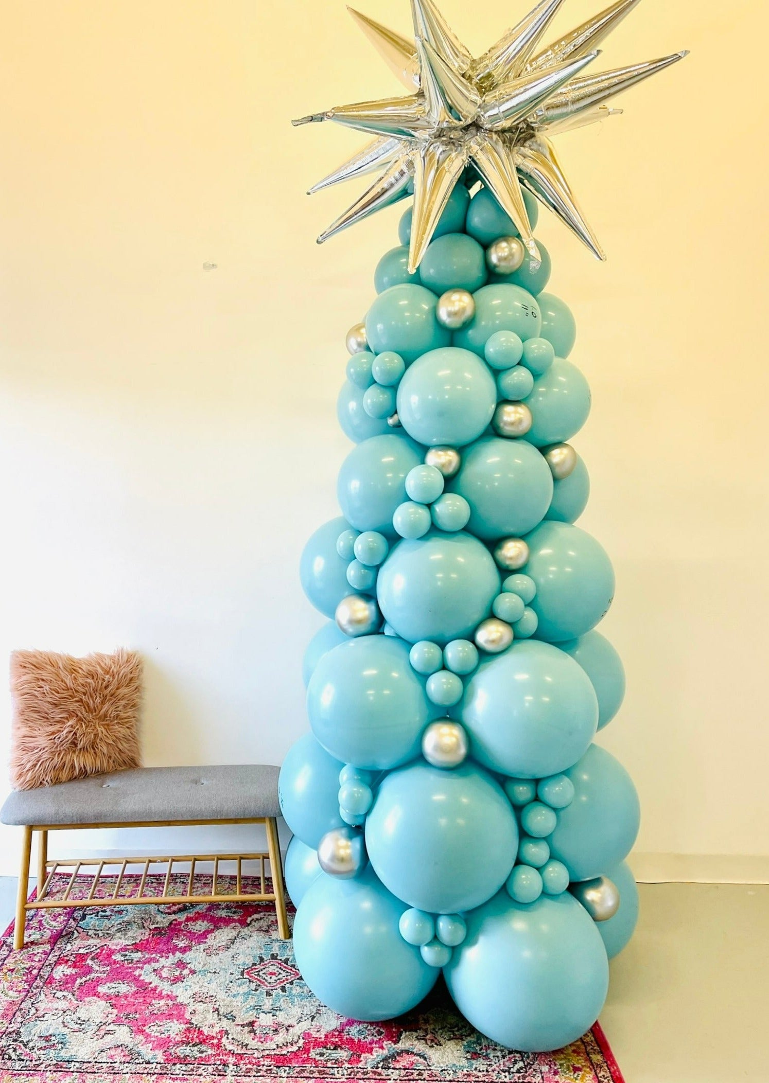 Holiday Balloon Trees